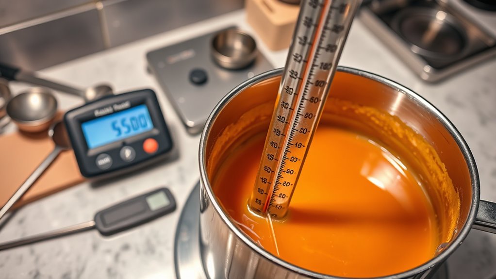 calibrate thermometers regularly for accuracy