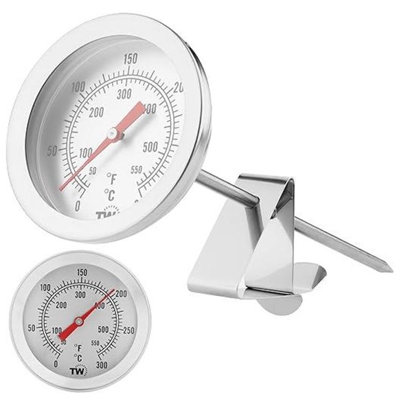Candy Thermometer with Pot Clip for Candy Making