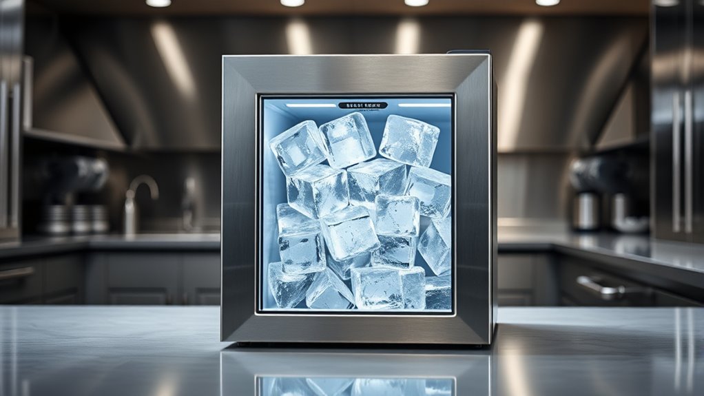 capacity size ice type efficiency