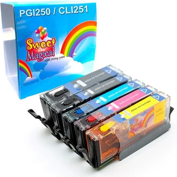 S&M 5-Pack Cartridges for CAN-ON Printer