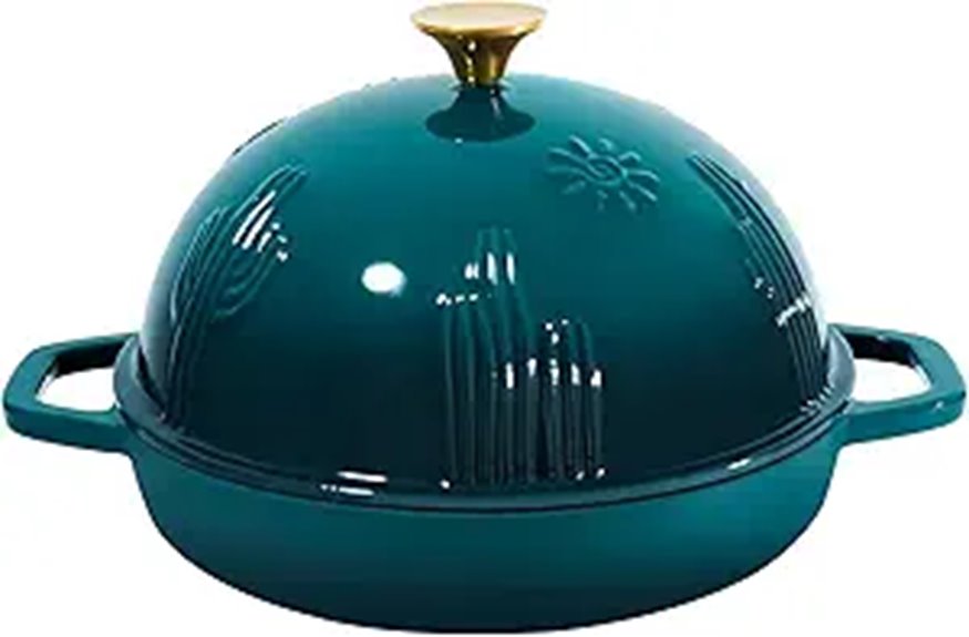 Cast Iron Bread Oven with Cloche Lid