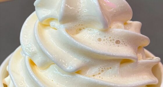 causes of foamy soft serve