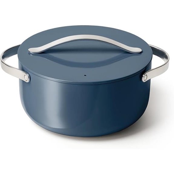 Caraway Nonstick Ceramic Dutch Oven (6.5 qt Navy)