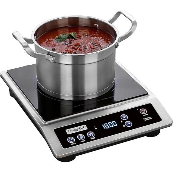 ChangBERT Commercial Induction Cooktop with Timer