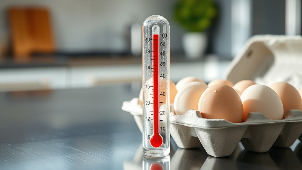 check egg temperature safety