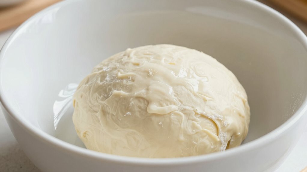 check if dough cleans bowl