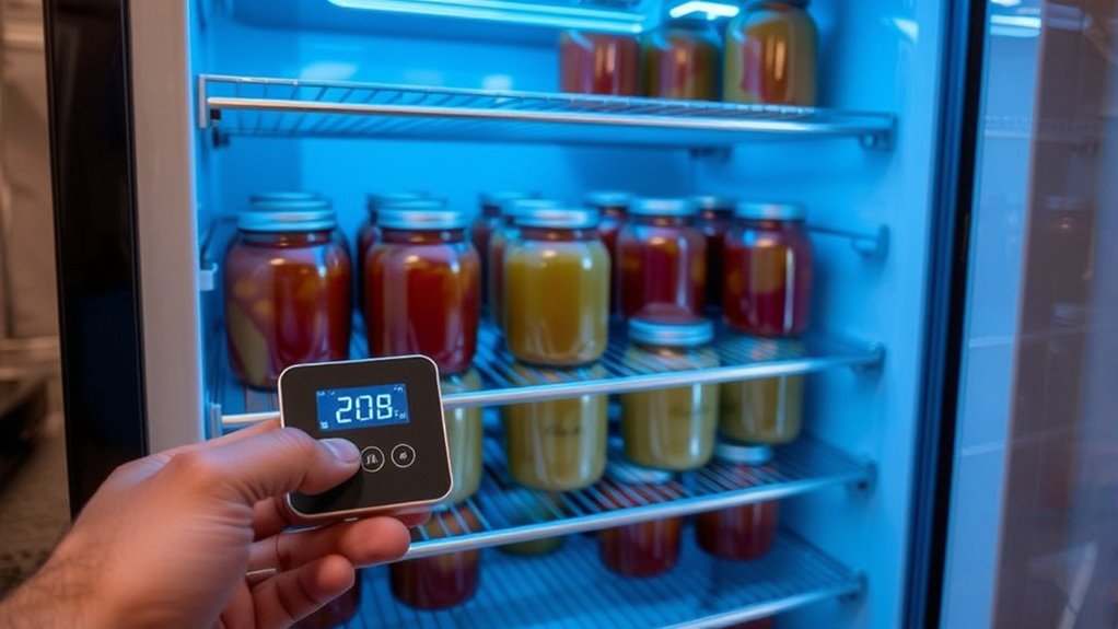 check temperature sensor placement