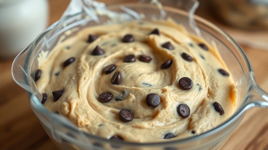 chilling solidifies fats