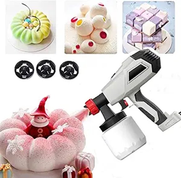 Chocolate Spray Gun for Cake Decorating and Baking