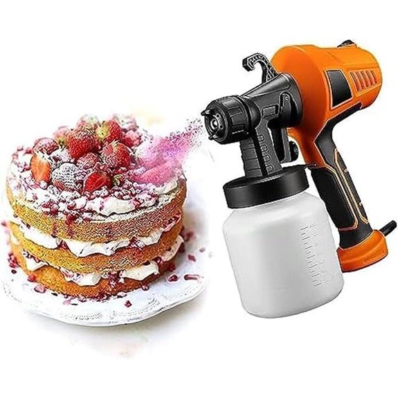 Chocolate Spray Gun for Cake Decorating (500W)