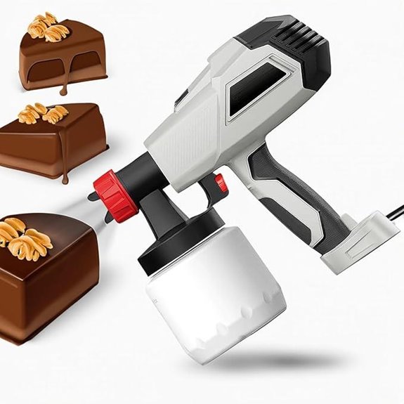 Chocolate Airbrush Gun for Cake Decorating