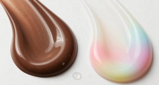 chocolate coloring types comparison