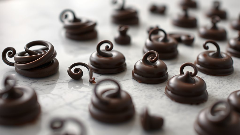 chocolate hardening for stability