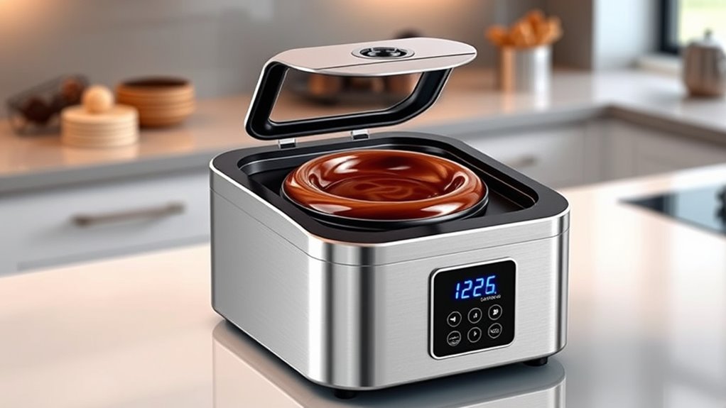 chocolate tempering machine selection