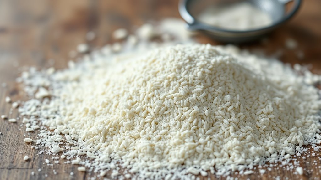 choose flour based on texture