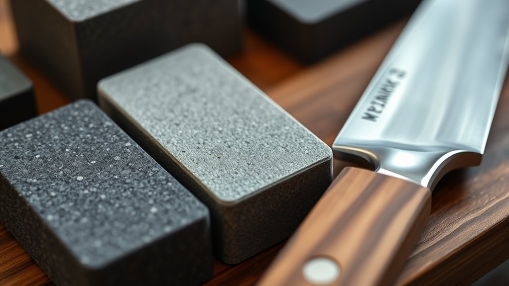 choosing appropriate sharpening stones
