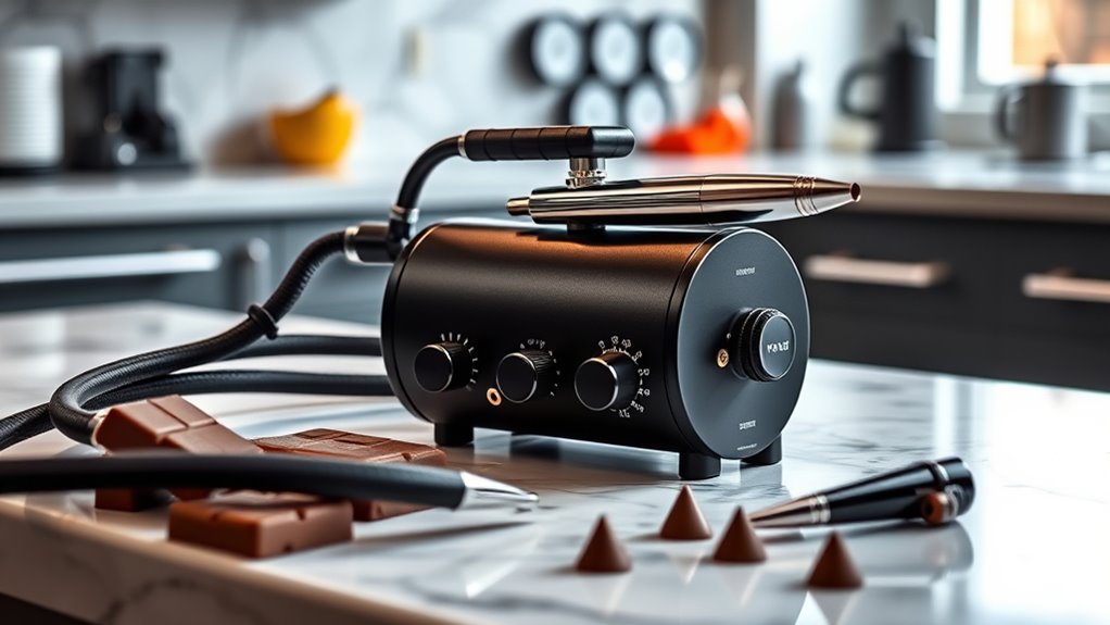 choosing chocolate airbrush compressor
