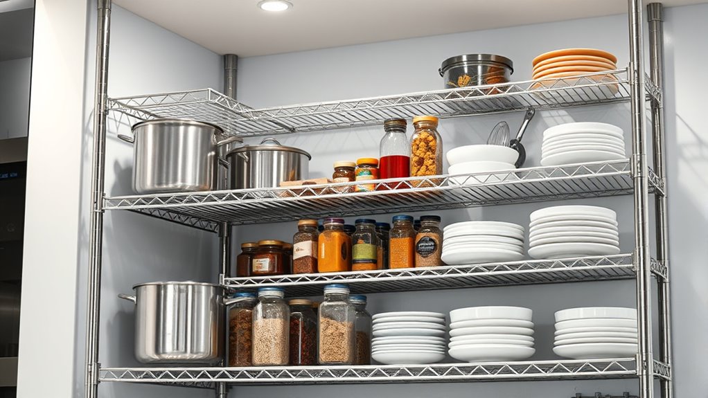 choosing durable adjustable shelving