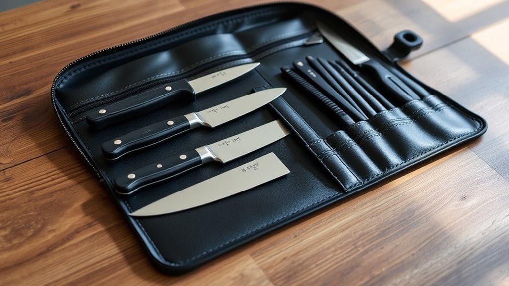 choosing durable organized knife rolls