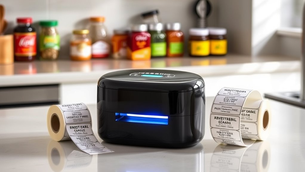 choosing kitchen label printer