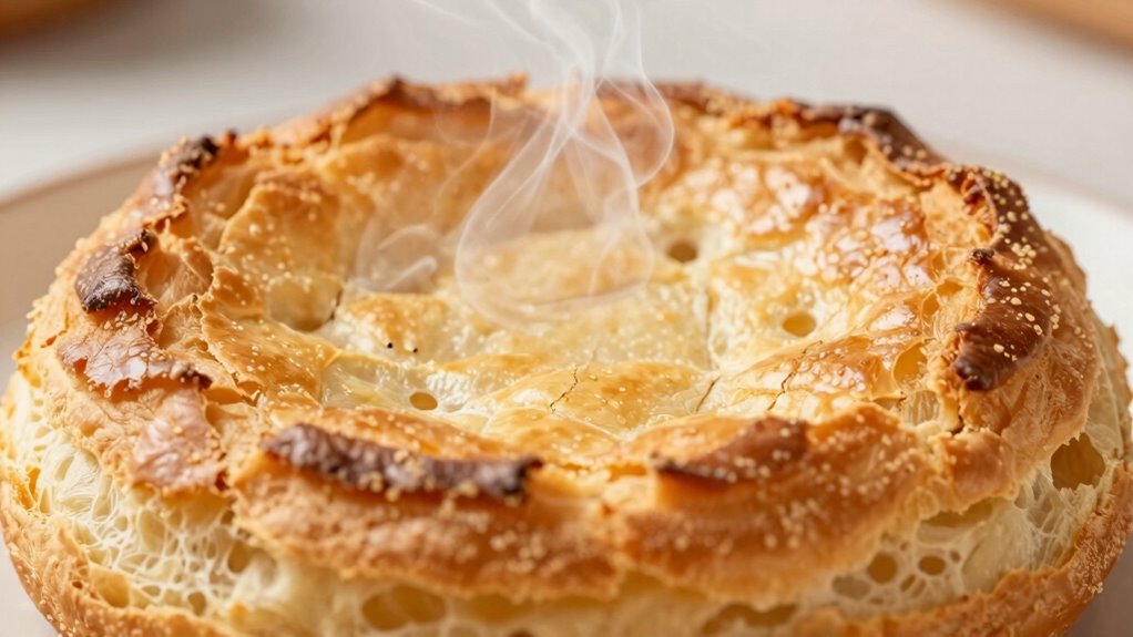 choux pastry steam problem