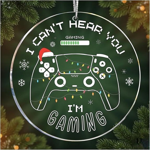 Gaming Ornaments for Christmas Tree and Gamers
