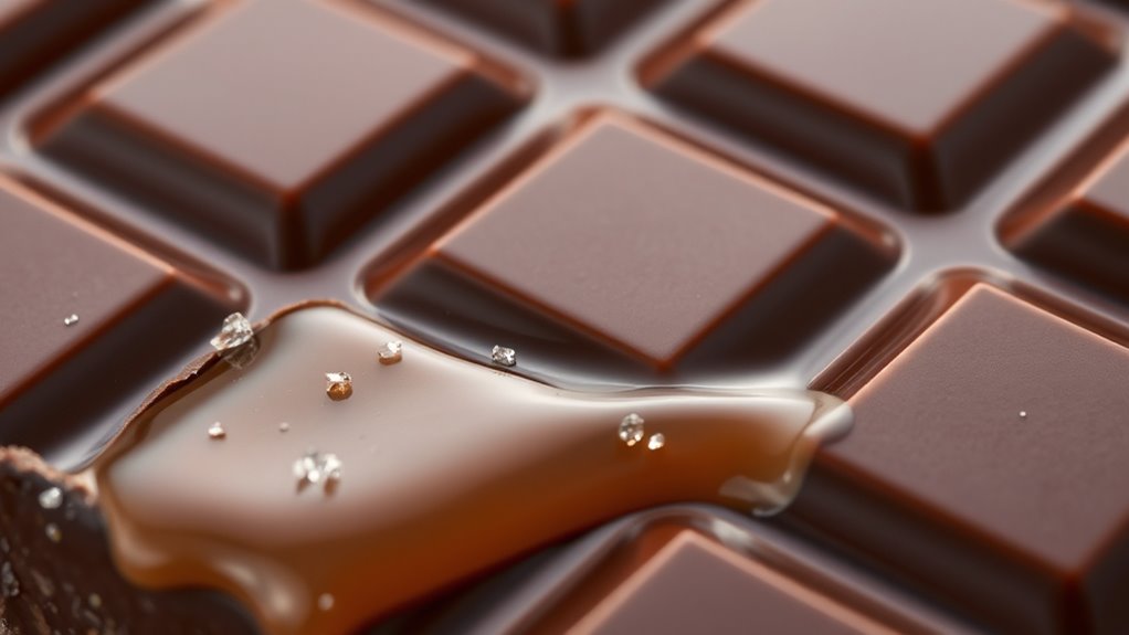 cocoa crystals influence melting