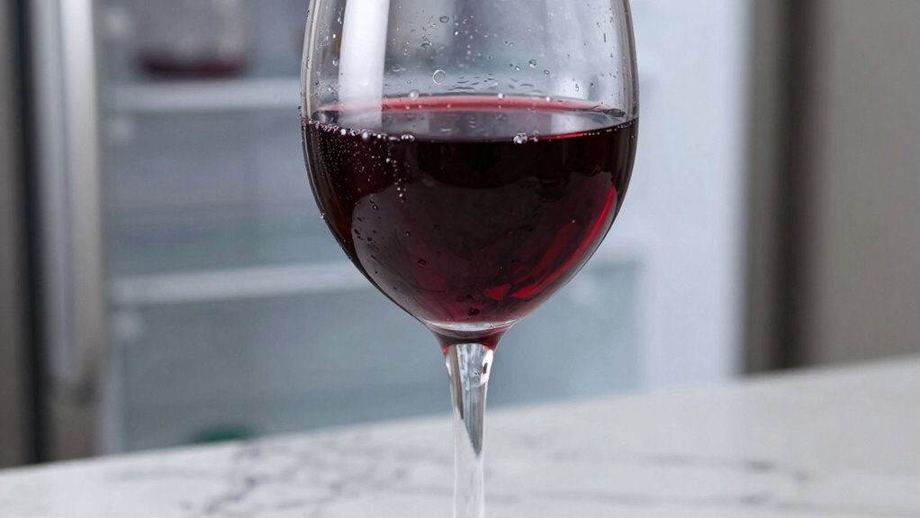cold temperature dulls flavor