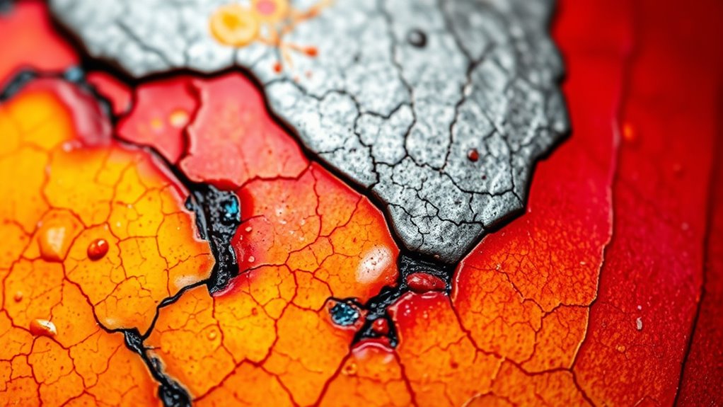 color texture heat indicator