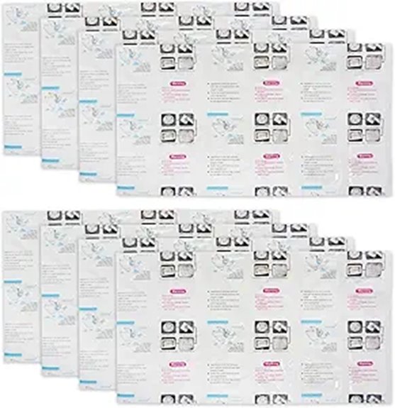 colorful reusable shipping packs