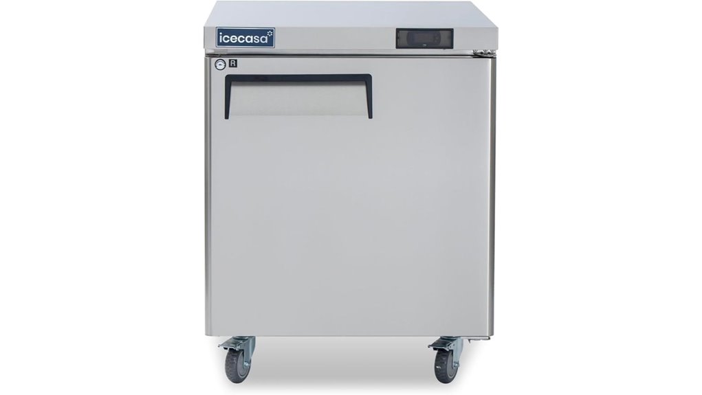commercial 27 inch undercounter refrigerator