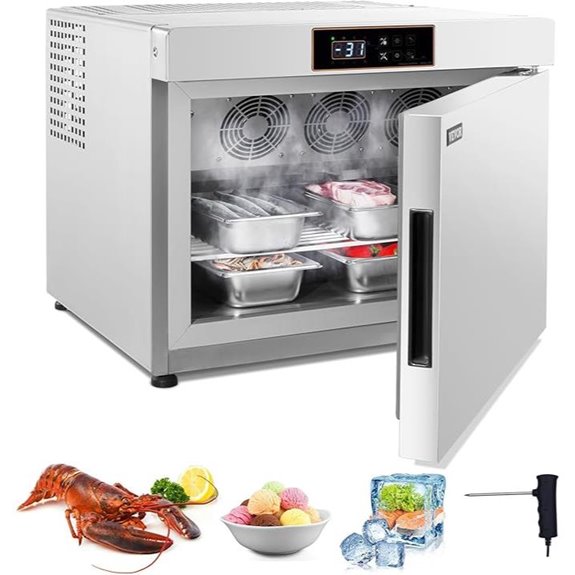 VEVOR 32L Commercial Blast Freezer with 4 Trays