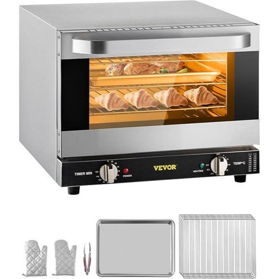 Vevor Commercial Convection Oven 3-Tier 21L