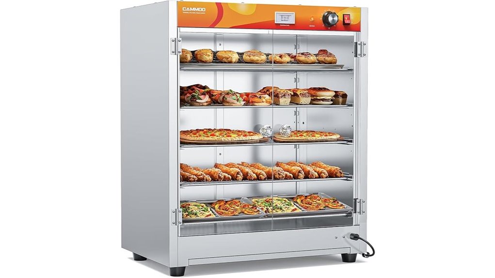 commercial 5 tier food warmer