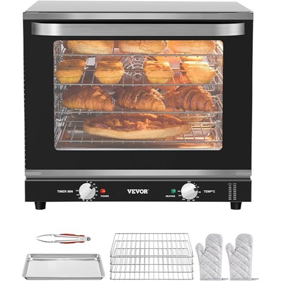 VEVOR 66L Commercial Countertop Oven with Accessories