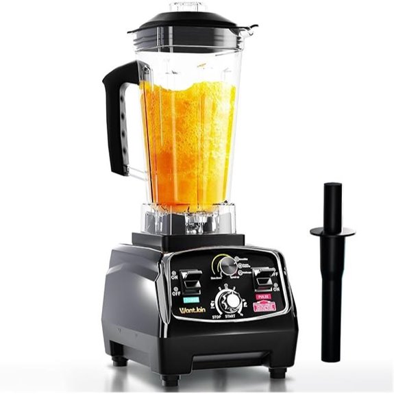 WantJoin Commercial Blender 68oz High Power 1800W