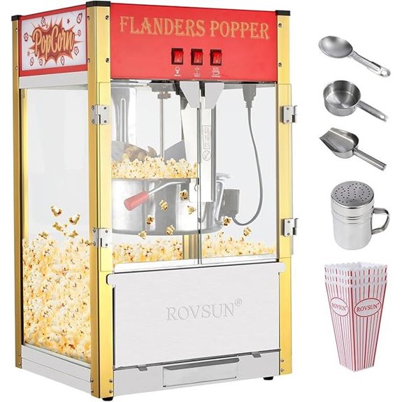 ROVSUN 16oz Countertop Commercial Popcorn Machine