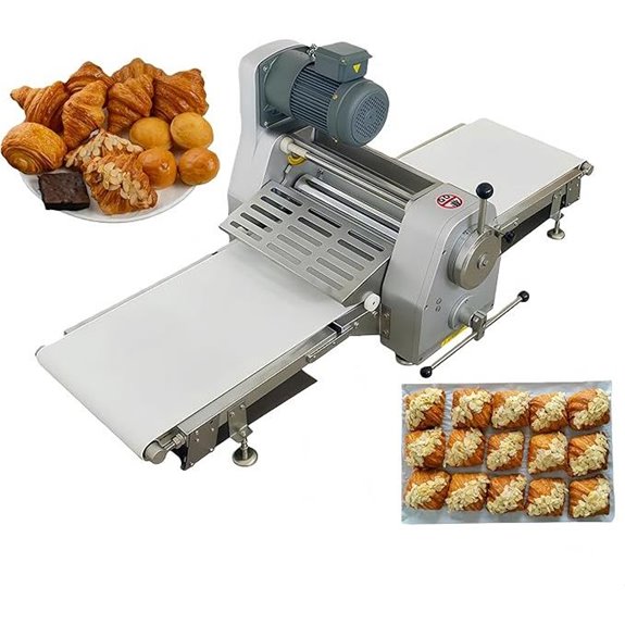 Kolice Commercial Dough Sheeter with Conveyor Belt
