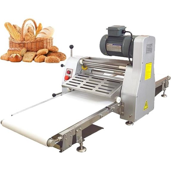 TECHTONGDA Commercial Dough Sheeter & Pasta Roller