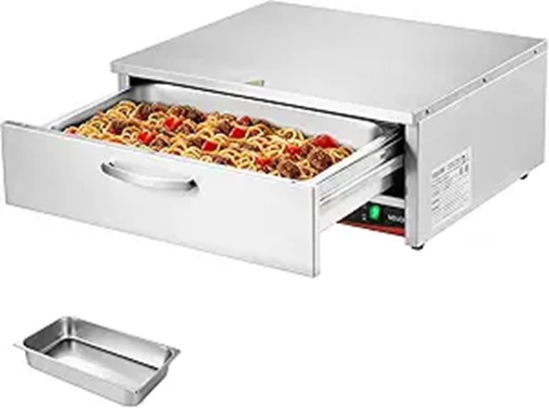 commercial food warming drawer