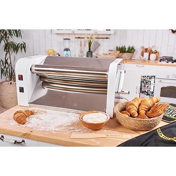 Eugene Electric Dough Sheeter Commercial Grade Compact