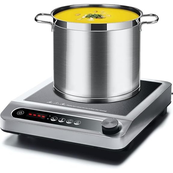 AMZCHEF Commercial Induction Cooktop with Timer