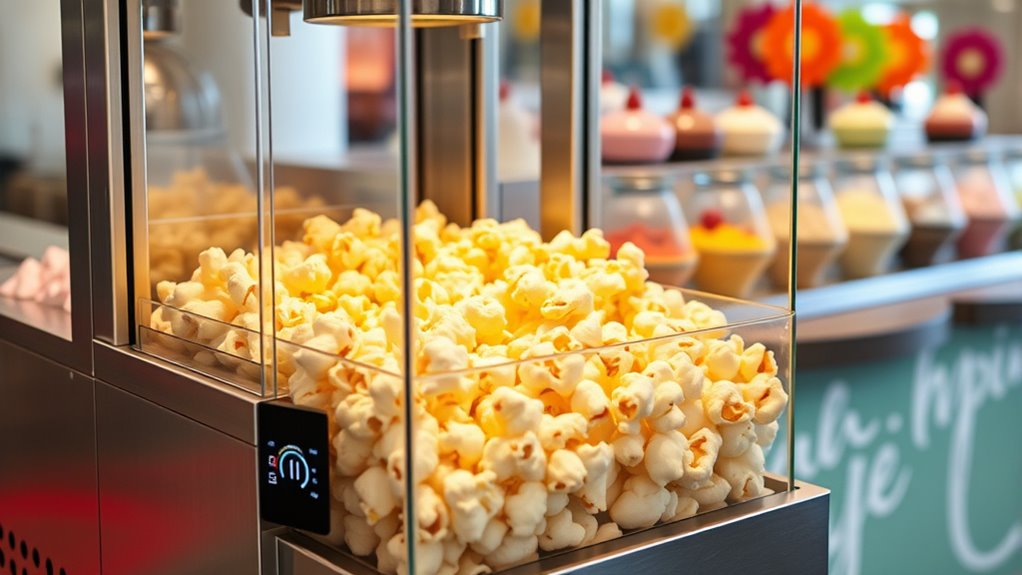 commercial popcorn machine considerations