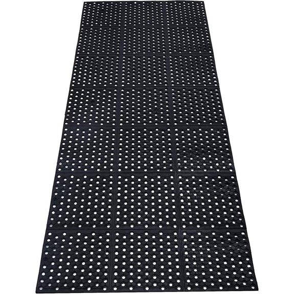 Tonchean Rubber Drainage Floor Mat for Commercial Use