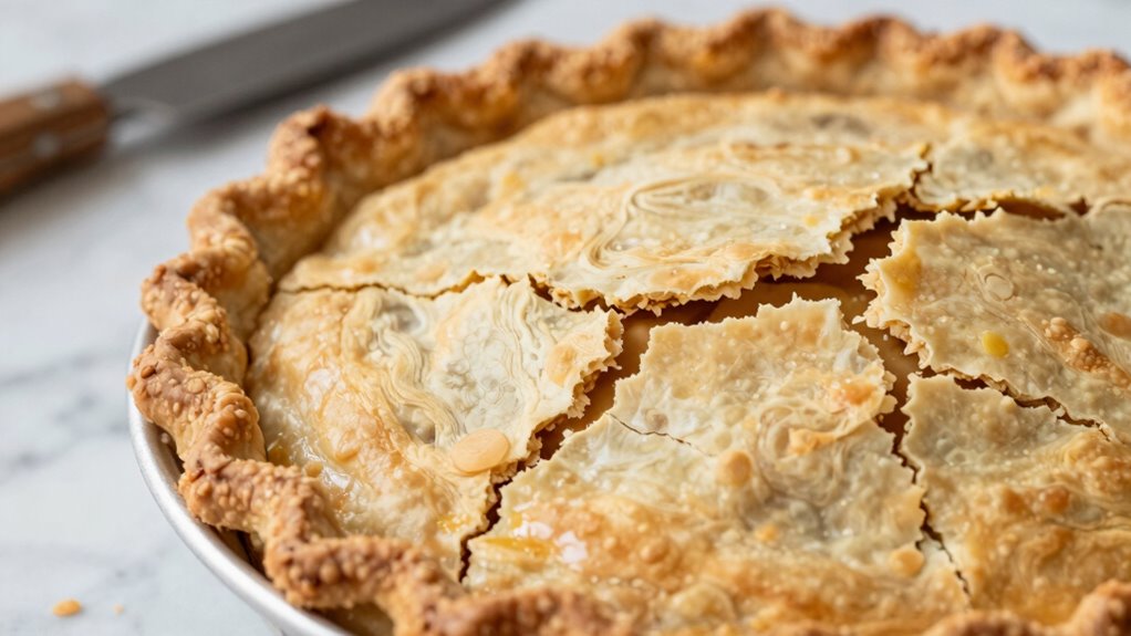 common causes of pie dough cracking