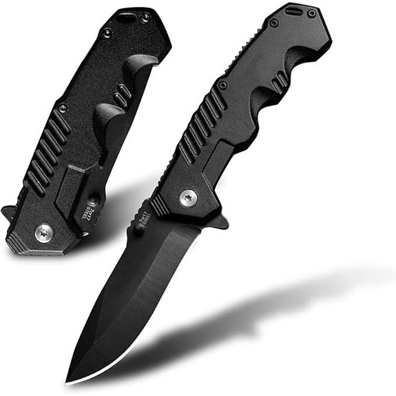 Pocket Folding Knife with Locking Blade and Multi-Tool