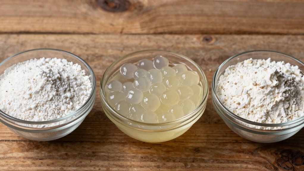 comparing pie thickening agents