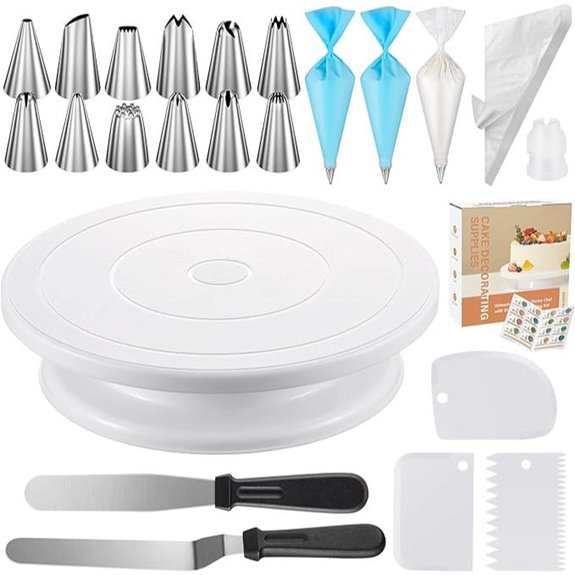 Kootek 71-Piece Cake Decorating Kit with Tools