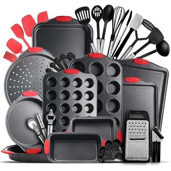 39-Piece Nonstick Baking Pan Set with Utensils