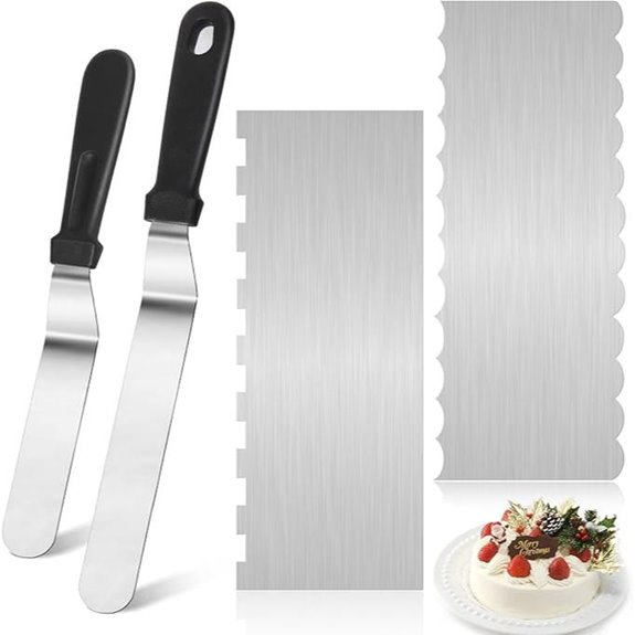 4-Piece Cake Decorating Tools Set